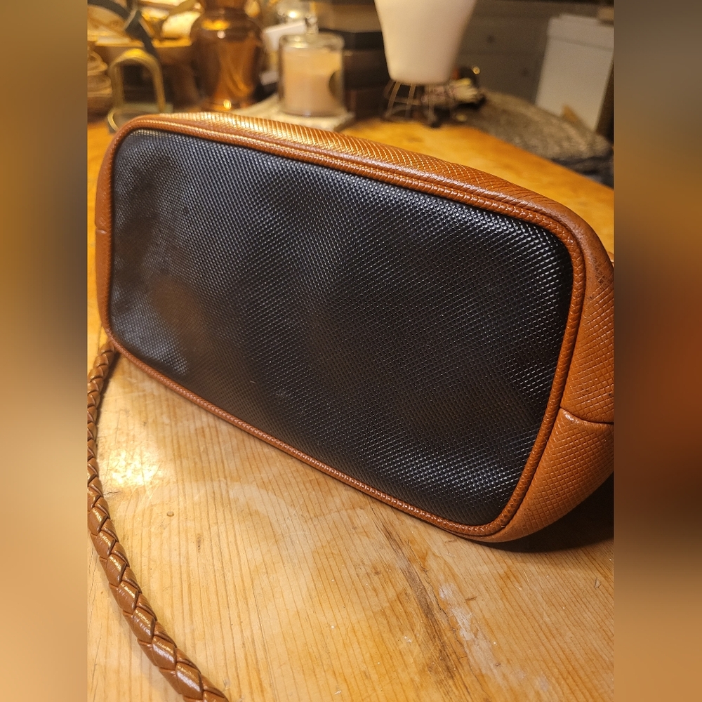 Bottega Veneta Black and Brown Tote Bag - Picture 3 of 4